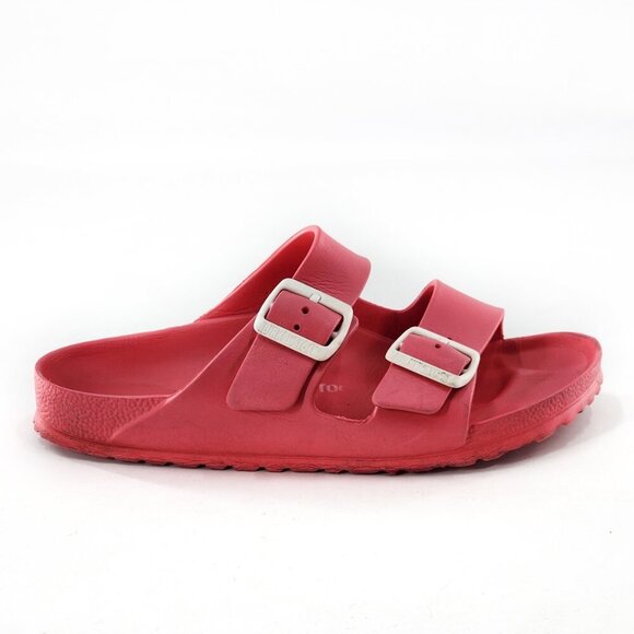 BIRKENSTOCK Arizona Eva 2-Strap Slide Sandal Pink - Picture 4 of 7